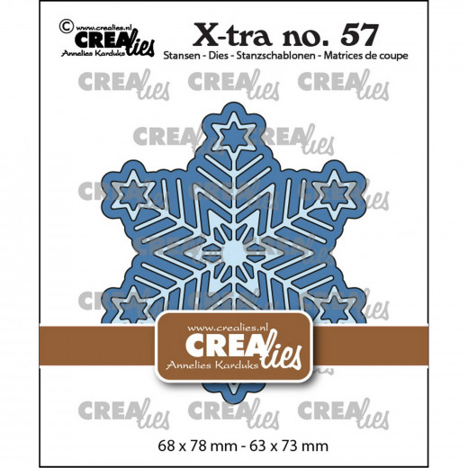 CREAlies Xtra Nr. 57 - Schneeflocke