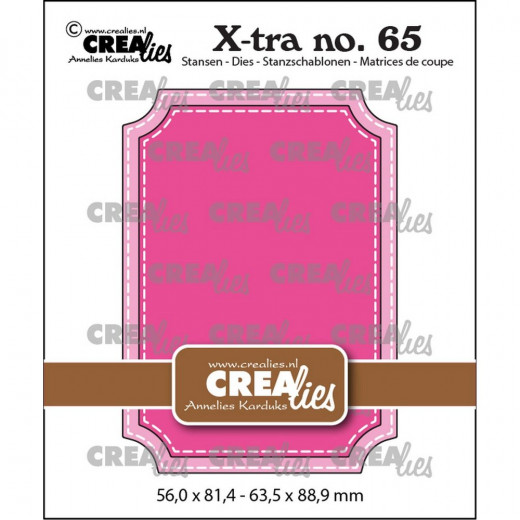 CREAlies Xtra - No. 65 ATC Ticket mit Stichlinie