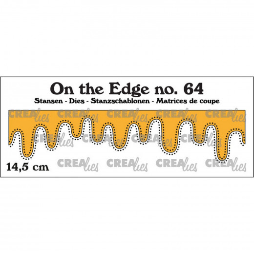 CREAlies On the Edge Die - Nr. 64 - Tropfender Honig & Zuckerguss