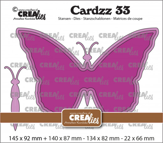 CREAlies Cardzz - Nr. 33 Monarchfalter