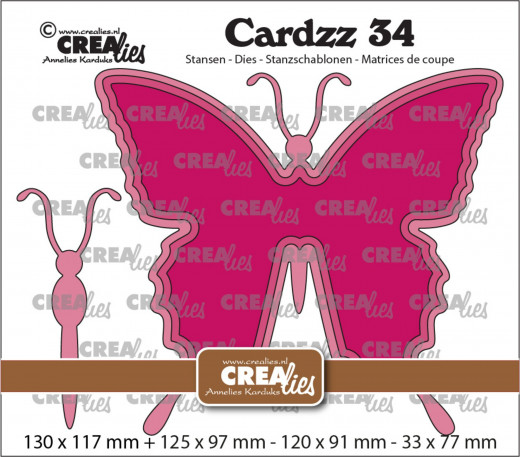 CREAlies Cardzz - Nr. 34 Schwalbenschwanz-Schmetterling