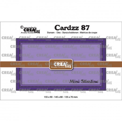 CREAlies Cardzz - Nr. 87 - Mini Slimline G