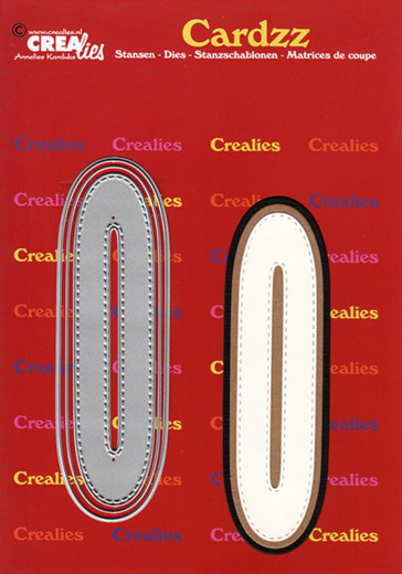 CREAlies Cardzz Letters - Buchstabe O