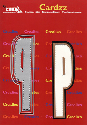 CREAlies Cardzz Letters - Buchstabe P