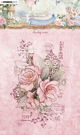 Studio Light Clear Stamps - Romantic Moments Nr. 481 - Sending Roses