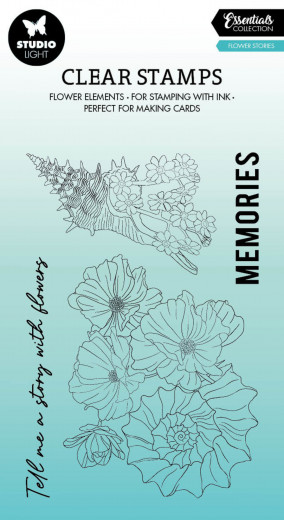 Studio Light Clear Stamps - Essentials Nr. 426 - Flower Stories