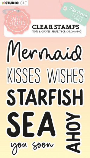 Studio Light Clear Stamps - Sweet Stories Nr. 468 - Mermaid Kisses