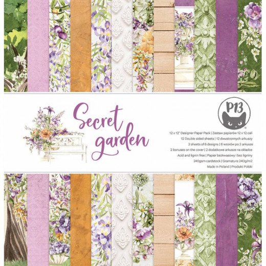 Secret Garden 12x12 Paper Pad