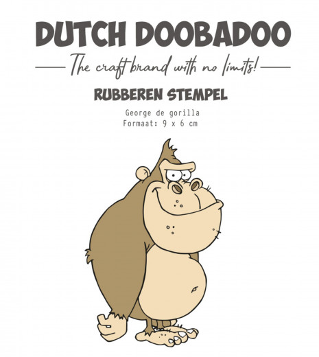 Dutch Rubber Stamp - George der Gorilla