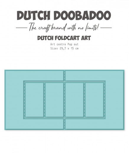 Dutch Foldcard Art - Centre pop out