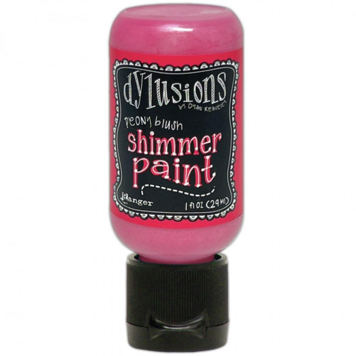 Dylusions SHIMMER Paint - Peony Blush