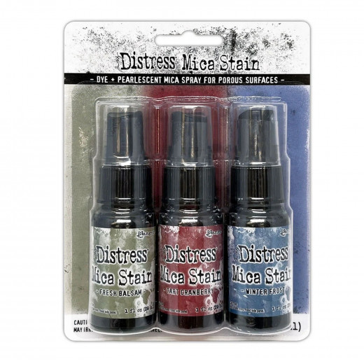 Tim Holtz Distress Mica Stain Set - Holiday No. 3