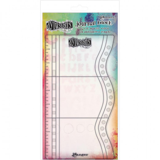 Dylusions Journaling Acrylic Block (5x9)