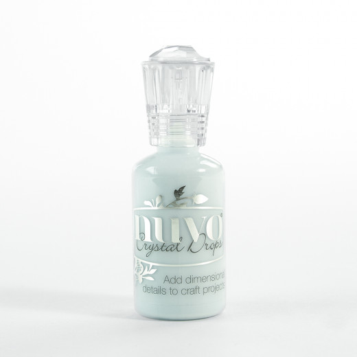 Nuvo Crystal Drops Gloss - duck egg blue