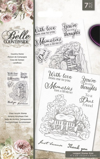 Clear Stamps - Belle Countryside Country Home