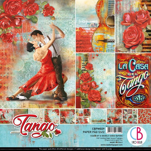 Tango 12x12 Paper Pad