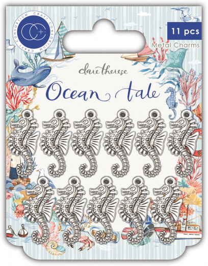 Metal Charms - Ocean Tale Seahorse