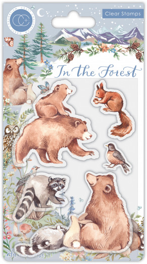 Clear Stamps - In The Forest Bear