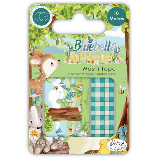 Washi Tape - Bluebells and Buttercup