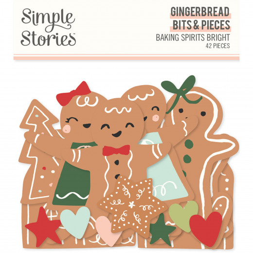 Bits & Pieces Die-Cuts- Baking Spirits Bright Gingerbread