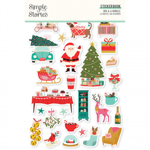 Simple Stories Sticker Book - Mix and A-Mingle