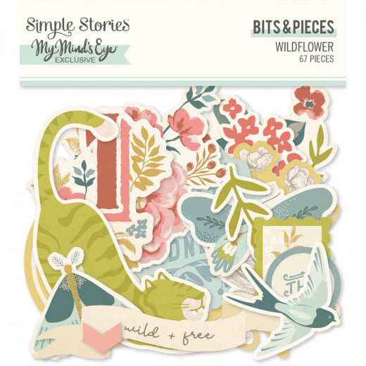 Bits & Pieces Die-Cuts - Wildflower