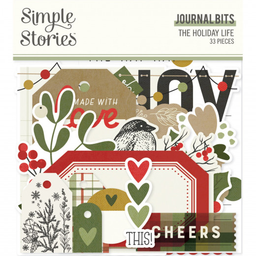 Journal Bits & Pieces Die-Cuts - The Holiday Life