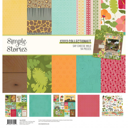 Simple Vintage - Say Cheese Wild - 12x12 Collection Kit