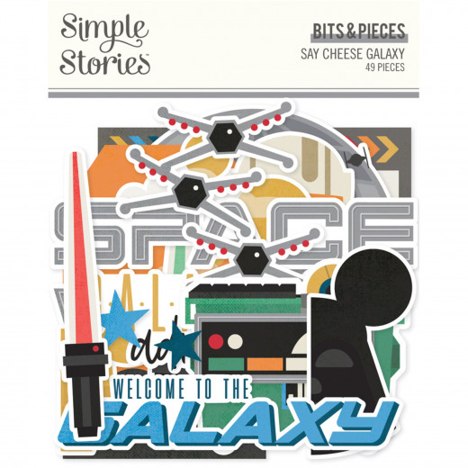 Bits & Pieces Die-Cuts - Say Cheese Galaxy
