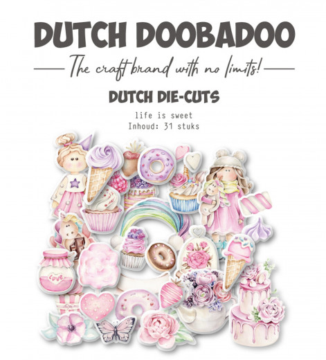 Dutch Doobadoo - Die-Cuts - Life is Sweet