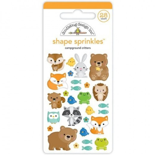 Shape Sprinkles - Campground Critters