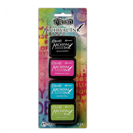 Dylusions Mini Archival Ink Pads - Kit #1