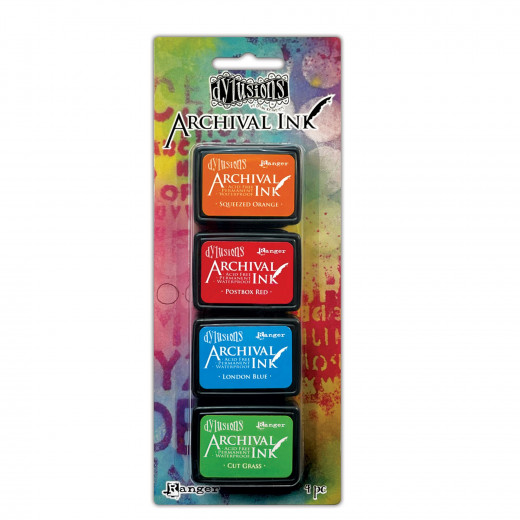 Dylusions Mini Archival Ink Pads - Kit #2