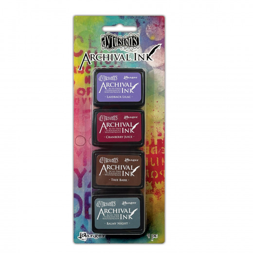 Dylusions Mini Archival Ink Pads - Kit #4