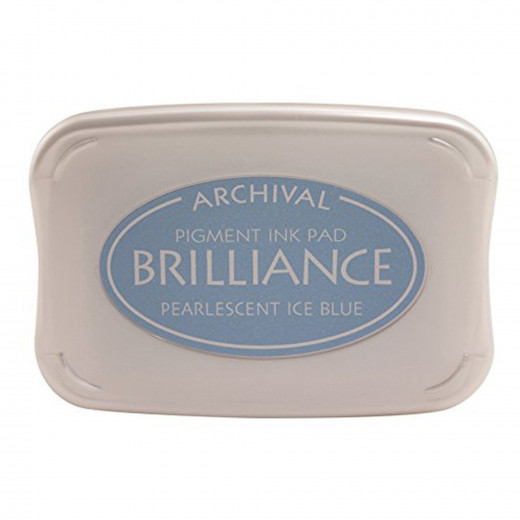 Brilliance Pigment Ink Pad - Pearlescent Ice Blue