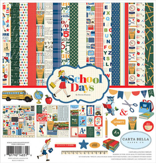 School Days 12x12 Collection Kit