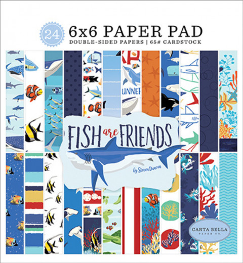 Fish Are Friends 6x6 Paper Pad