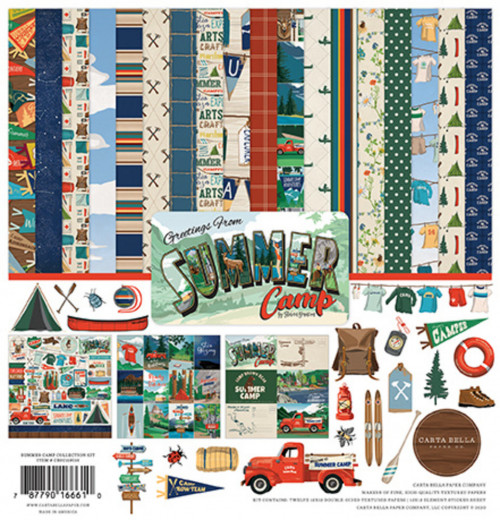Summer Camp 12x12 Collection Kit