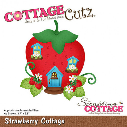Cottage Cutz Die - Strawberry Cottage