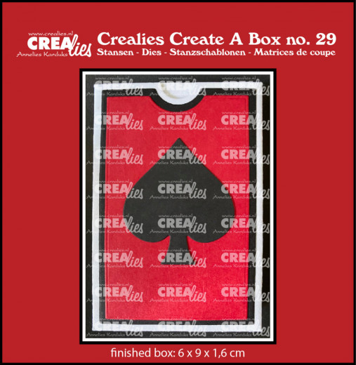 CREAlies Create A Box - No. 29 - Box for Playing Cards