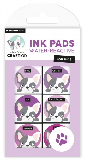 Studio Light - Essentials Nr. 20 - Water-Reactive Ink Pads - Purples