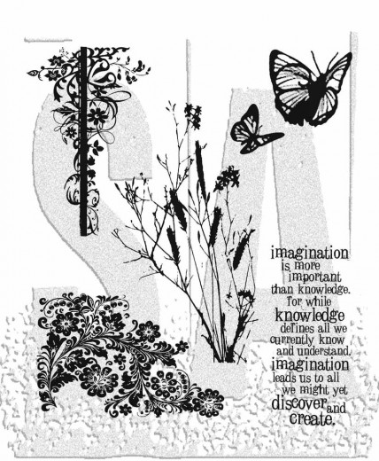 Cling Stamps Tim Holtz - Natures Discovery