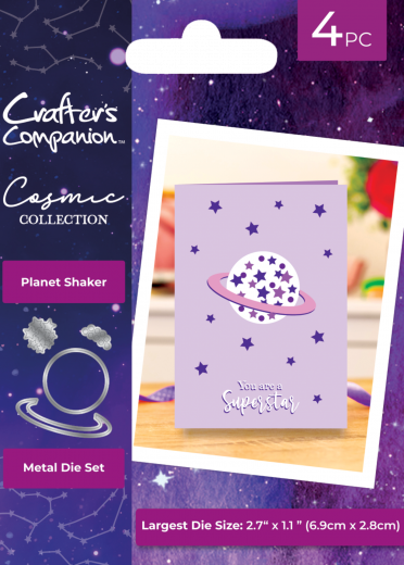 Metal Cutting Die - Cosmic Collection - Planet Shaker