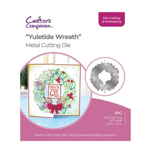 Metal Cutting Die - Yuletide Wreath
