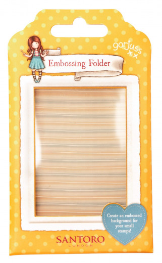 Gorjuss - Embossing Folder - Essentials Nr. 18 - Stripes