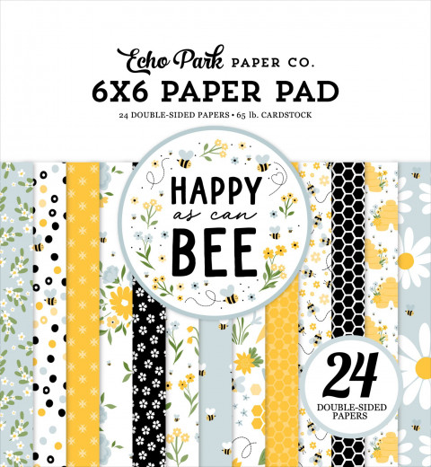 Happy As Can Bee - 6x6 Paper Pad