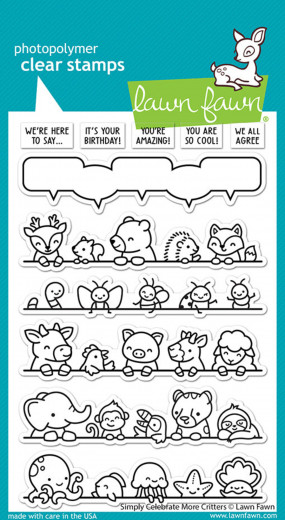 Clear Stamps - Simply Celebrate More Critters