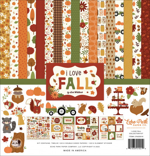 I Love Fall - 12x12 Collection Kit