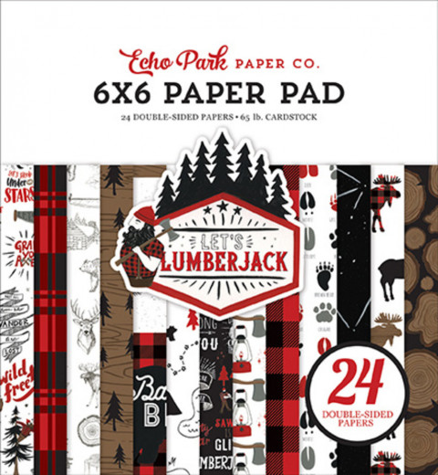 Lets Lumberjack 6x6 Paper Pad