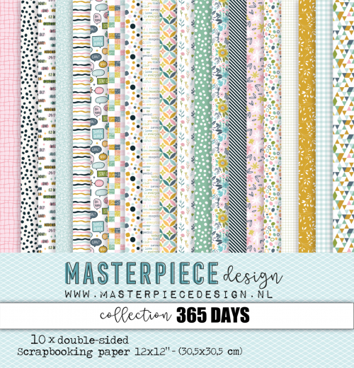 Masterpiece Design - 365 Days - 12x12 Paper Collection